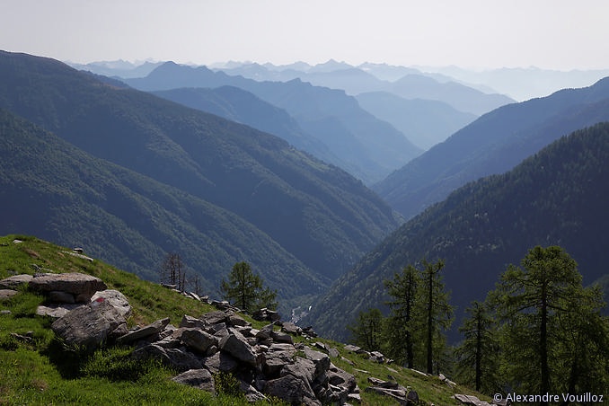 Val Onsernone depuis Alpe Tenda